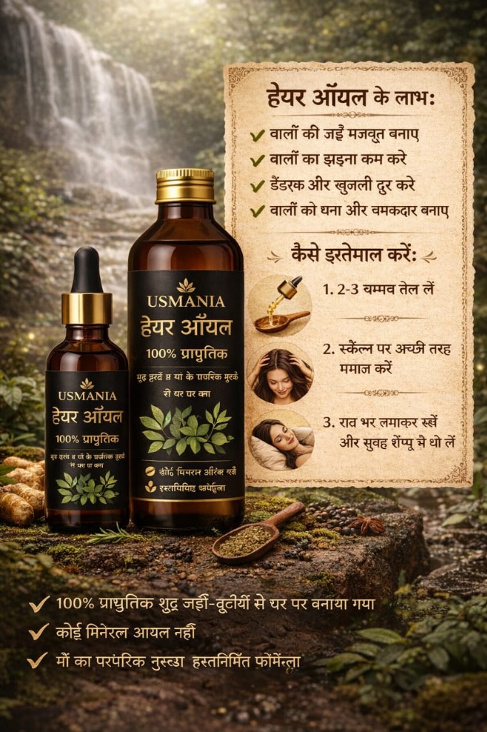 Usmania Hair Oil Complete Info